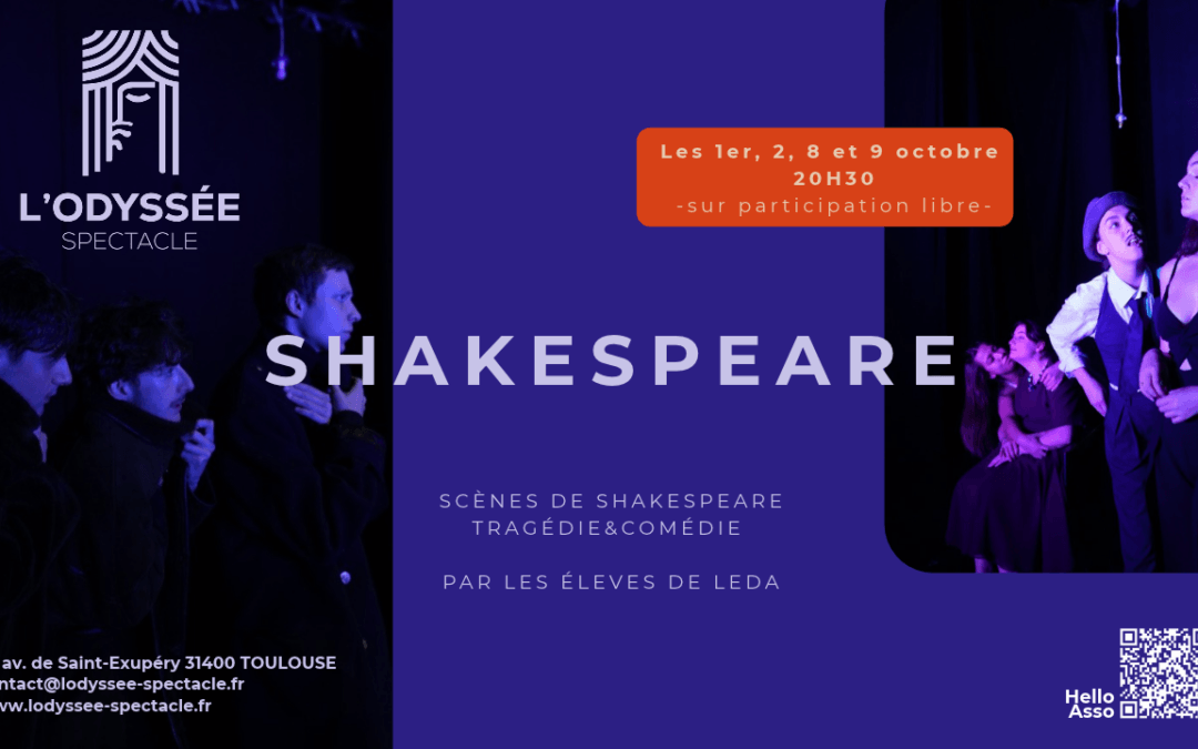 Affiche Shakespeare